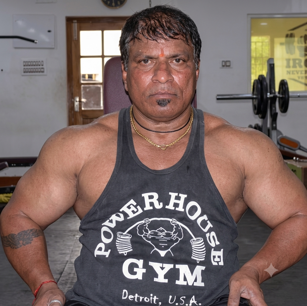 Unnikrishnan K.S., Mr. INDIA and YMCA Level 5 Master Trainer at Bipin Fitness Centre